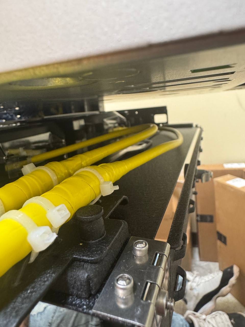 Fiber Jumper Dressing and Cable Management — Structured Cabling work by Midwest Telecom Solutions